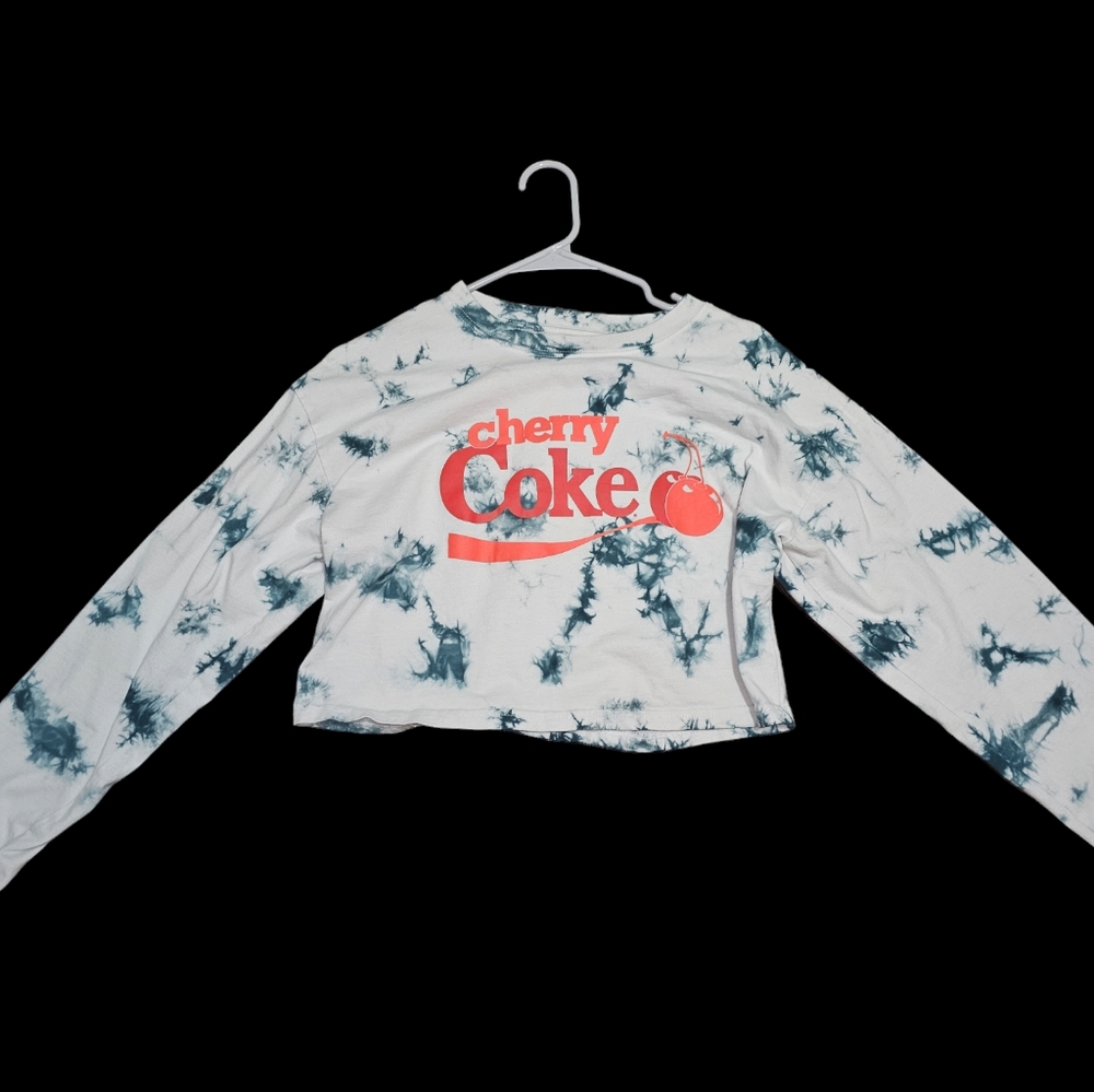 Coke Brand Cherry Coke Crop Top Medium